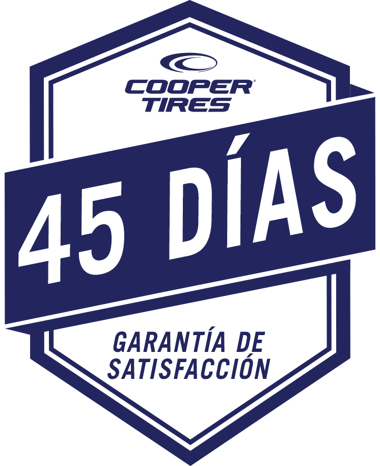 Placa de garantía de 45 días de Cooper